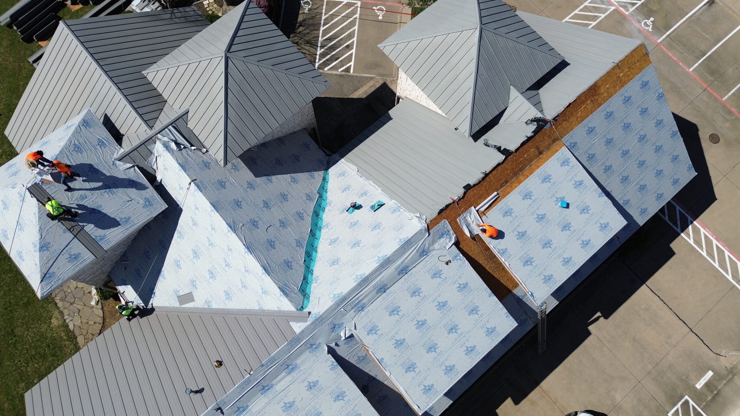 Standing Seam Metal Roof Replacement